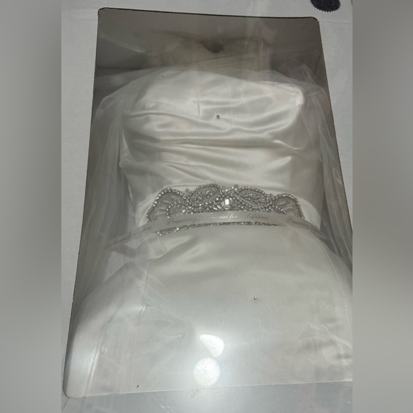 Watters Wtoo Maritza wedding gown. Bought new and altered at Janeen’s bridal. - Picture 6 of 13